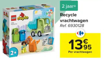 Carrefour Recycle vrachtwagen aanbieding