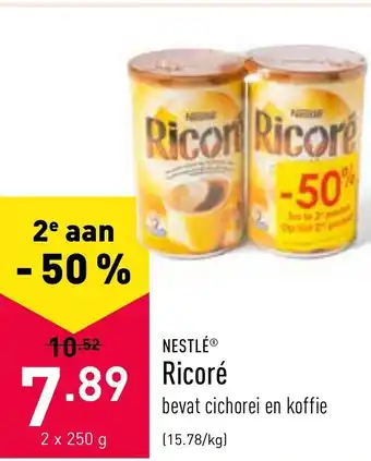 ALDI Nestle Ricore 2x250g aanbieding