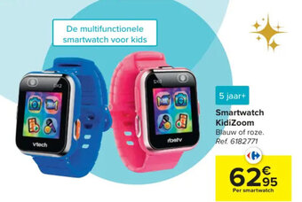 Carrefour Smartwatch kidizoom aanbieding