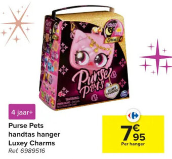 Purse Pets handtas hanger Luxey Charms