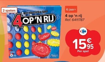 Carrefour 4 op ‘n rij aanbieding
