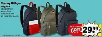 Kruidvat Tommy hilfiger rugzak aanbieding