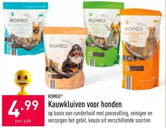 ALDI Romeo Kauwkluiven voor honden aanbieding