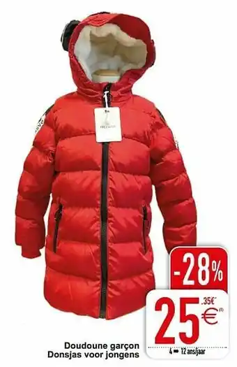 Cora Doudoune garçon donsjas voor jongens aanbieding
