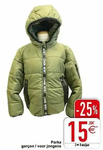 Cora Parka garçon - voor jongens aanbieding