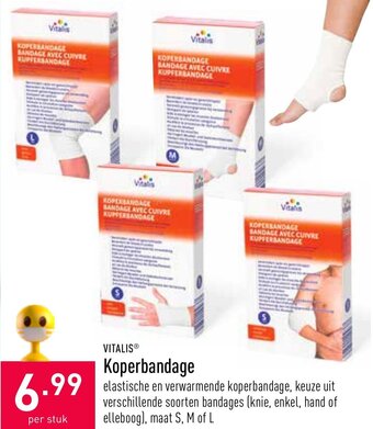 ALDI Vitalis Koperbandage aanbieding