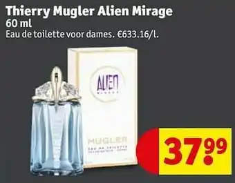 Kruidvat Thierry mugler alien mirage edt aanbieding
