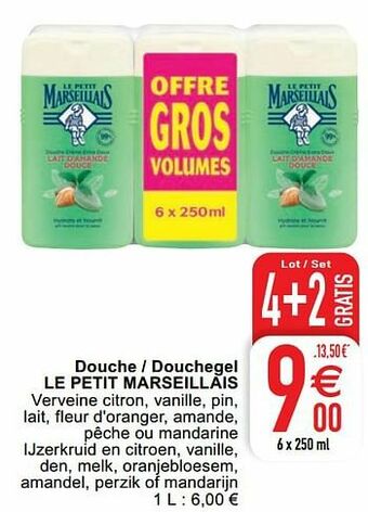 Cora Douche - douchegel le petit marseillais aanbieding