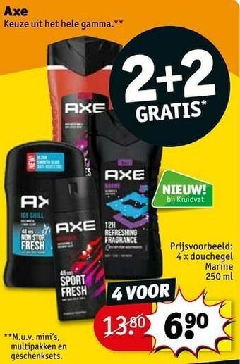Kruidvat Douchegel marine aanbieding