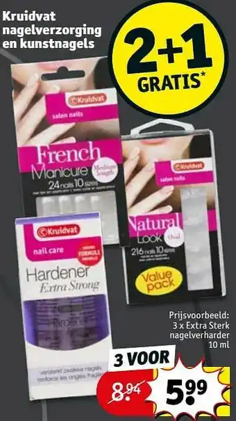 Kruidvat Extra sterk nagelverharder aanbieding