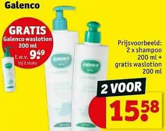 Shampoo + gratis waslotion