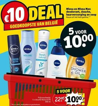 Kruidvat Douche natural oil aanbieding