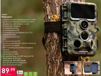 ALDI Maginon Wildcamera aanbieding