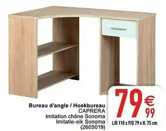 Cora Bureau d`angle - hoekbureau caprera aanbieding