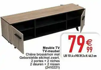 Cora Meuble tv tv-meubel aanbieding