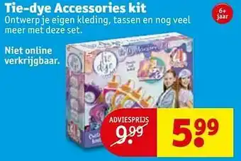 Tie-dye accessories kit