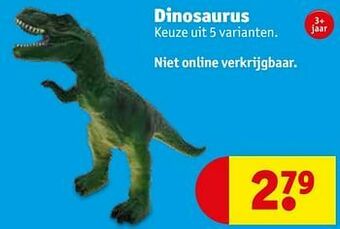 Kruidvat Dinosaurus aanbieding
