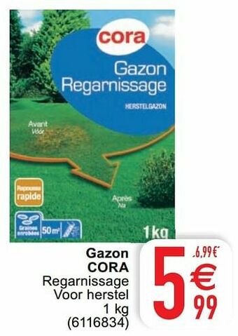 Cora Gazon cora aanbieding