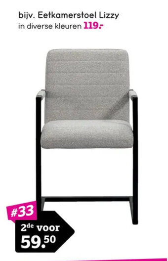 Leen Bakker Eetkamerstoel Lizzy aanbieding