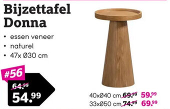 Leen Bakker Bijzettafel Donna aanbieding