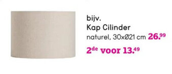 Leen Bakker Kap Cilinder aanbieding
