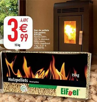 Cora Sac de pellets zak pellets eifuel aanbieding