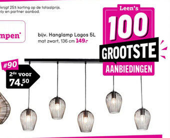 Hanglamp Lagos 5L
