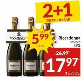 Intermarché Riccadonna prosecco aanbieding