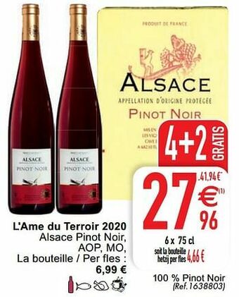 Cora L`ame du terroir 2020 aanbieding