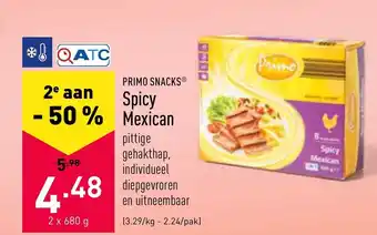 Primo snacks Spicy Mexican 2x680g