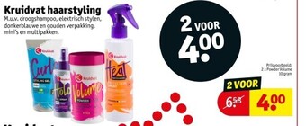 Kruidvat Kruidvat haarstyling aanbieding