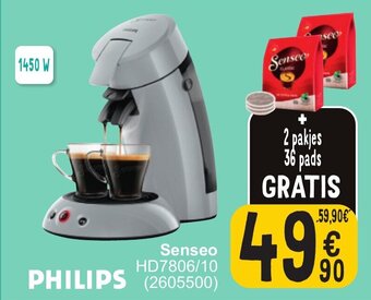 Cora Senseo 1450W aanbieding