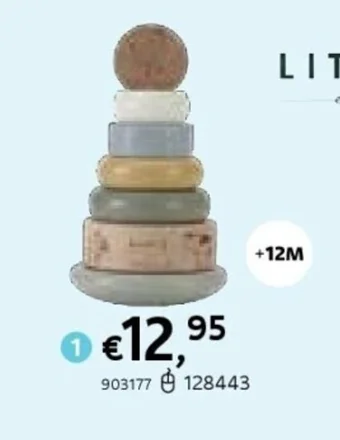 Dreamland Little dutch houten stapelpiramide tuimelstapelaar little farm aanbieding
