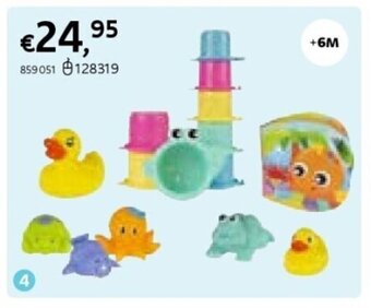 Dreamland PLAYGRO BADSPEELGOED BATH FUN PLAY PACK aanbieding