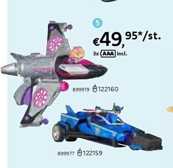 Dreamland Paw patrol de machtige film - skye deluxe vliegtuig aanbieding