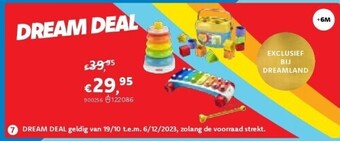 Dreamland Fisher-price set classic infant trio aanbieding