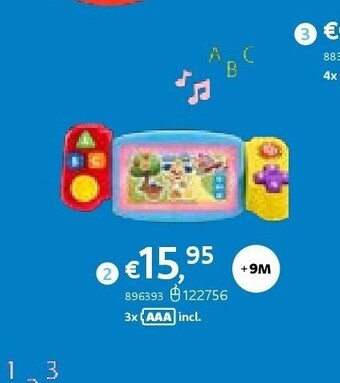 Fisher-price spelconsole twist & learn gamer
