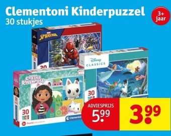 Clementoni Kinderpuzzel 30 stukjes