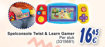 Cora Spelconsole Twist & Learn Gamer aanbieding