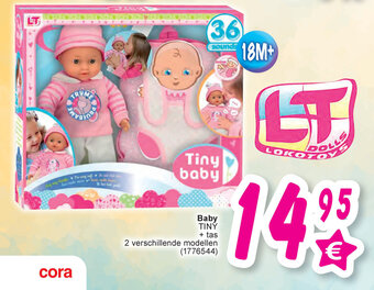 Cora Baby TINY aanbieding