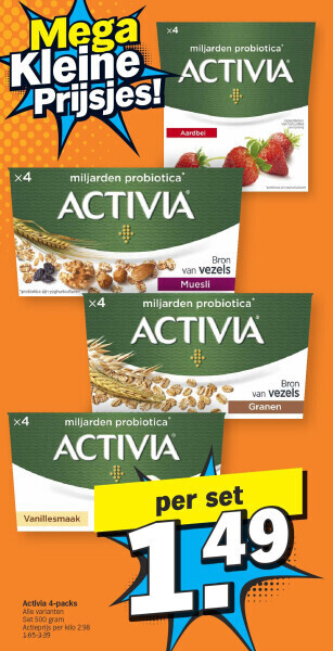 Activia 4-packs