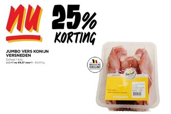 Jumbo Jumbo vers konijn versneden aanbieding