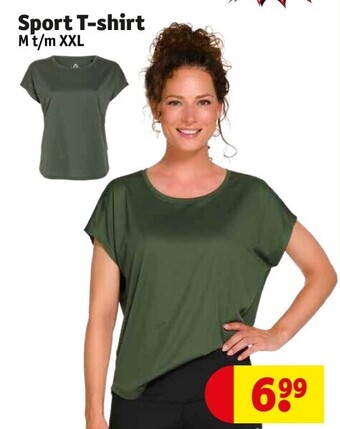 Kruidvat Sport t-shirt M t/m XXL aanbieding