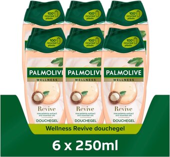 Bol.com Palmolive wellness revive douchegel 6 x 250ml aanbieding