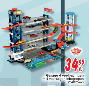 Cora Garage 4 verdiepingen + 4 voertuigen inbegrepen aanbieding