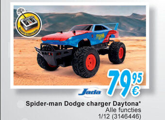 Cora Spider-man Dodge charger Daytona aanbieding
