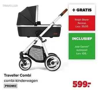 Baby-Dump Traveller combi combi-kinderwagen aanbieding