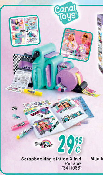 Scrapbooking station 3 in 1