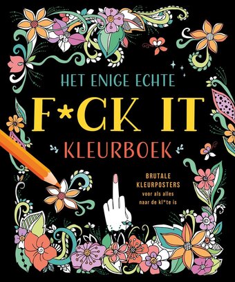 Bol.com Het enige echte f*ck it kleurboek aanbieding