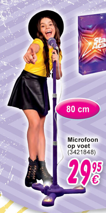 Cora Microfoon op voet aanbieding